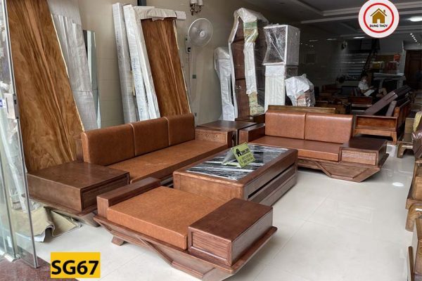 bo ghe sofa 2 vang chan thuyen SG67