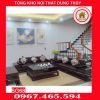 Bộ ghế sofa 2 văng đùi gà gỗ sồi Nga SG68 2024