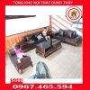 Bộ ghế sofa 2 văng hình đùi gà gỗ sồi Nga SG68