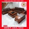 Bộ ghế sofa 2 văng hình đùi gà gỗ sồi Nga SG68