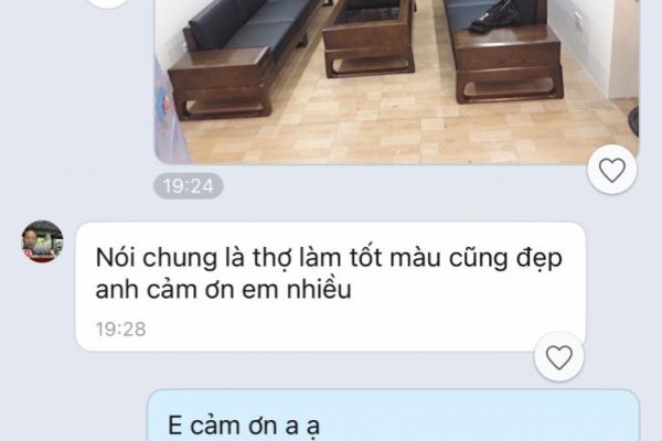 feedback ghế đối gỗ sồi GT35