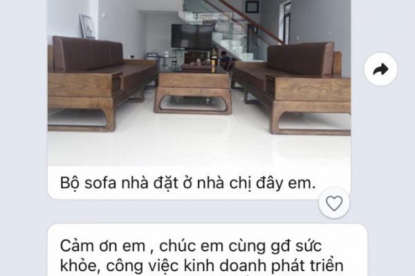 feedback ghế đối gỗ sồi GT35