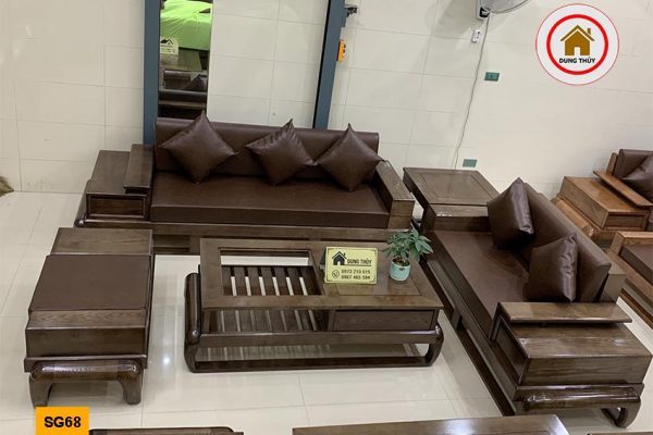 sofa 2 văng chân đùi gà SG68