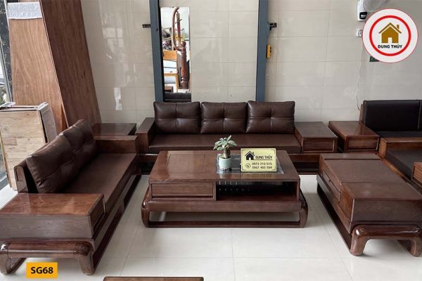 sofa 2 văng đùi gà SG68