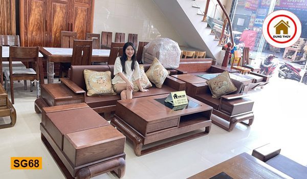 sofa 2 văng đùi gà SG682