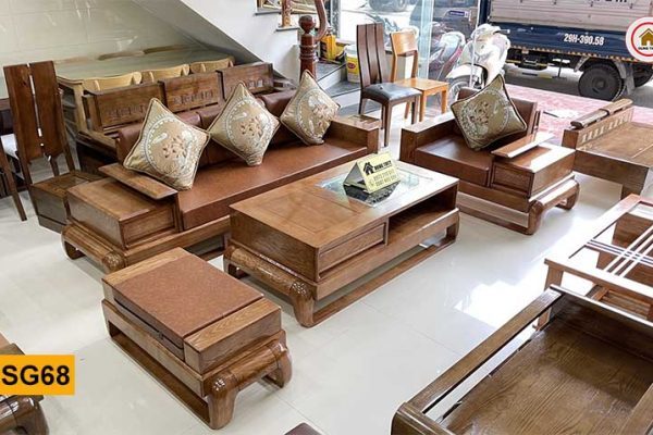 sofa 2 văng đùi gà SG68 đẹp0
