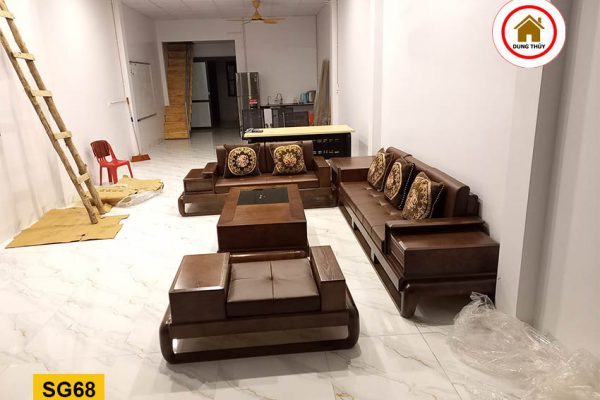 sofa đùi gà 2 văng SG68 đẹp