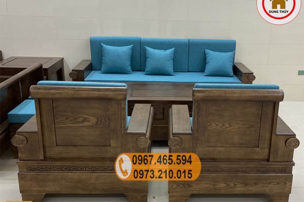 ghế đối tay pháo gỗ sồi GT36