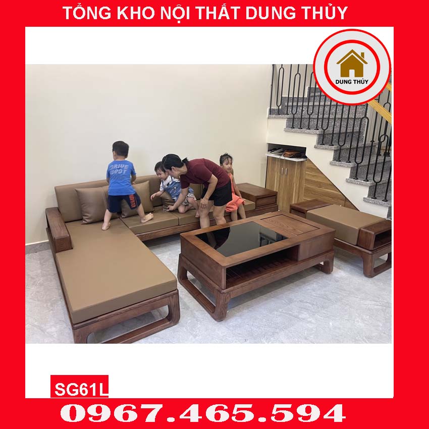 bàn ghế gỗ phòng khách giá bình dân