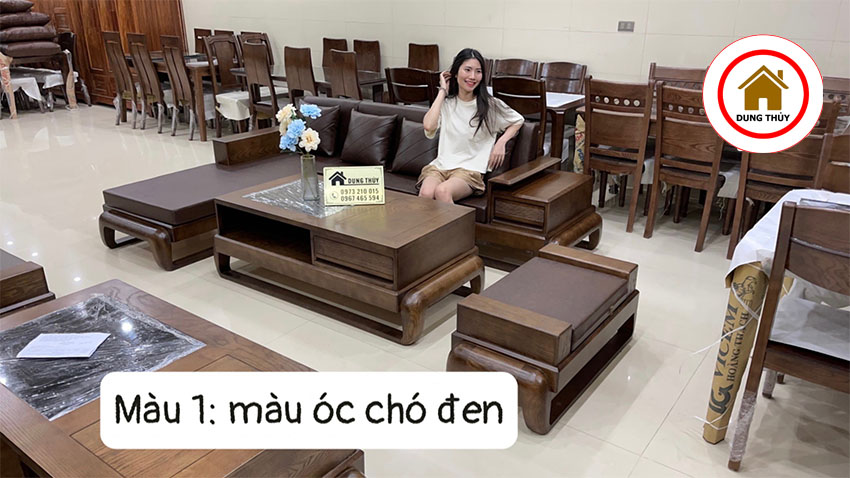 màu 1 óc chó đen