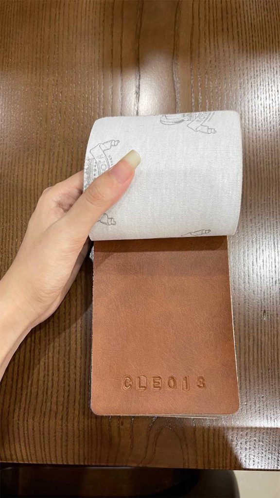 Bảng màu sắc sơn gỗ bàn ghế và màu đệm nỉ, da