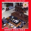 Bộ ghế đối chân quỳ gỗ sồi Nga GT37 phunghia 2