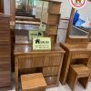 bàn trang điểm gỗ hương xám TD04