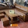 Bộ ghế sofa góc kim cương gỗ sồi Nga SG71