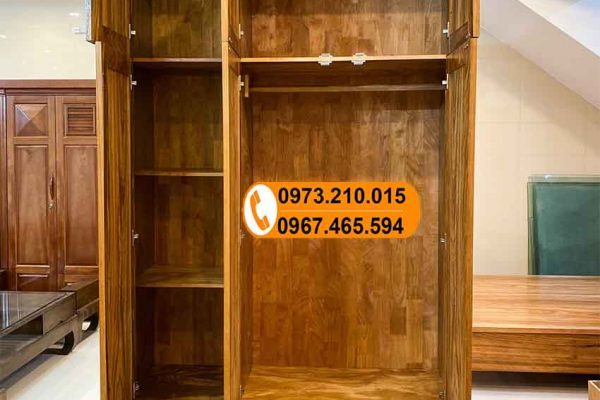 Cách lau chùi vệ sinh tủ gỗ quần áo