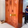 mẫu tủ gỗ quần áo đơn giản mà đẹp