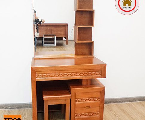 mẫu bàn trang điểm gỗ nhỏ xinh