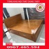 Giường ngủ 2 ngăn kéo gỗ gõ đỏ GN22