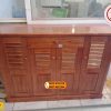 Tủ đựng giầy dép 4 cánh gỗ xoan đào TGD07