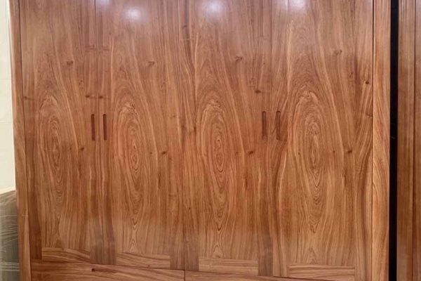 Tủ đựng quần áo 4 cánh 2 buồng gỗ hương đá TG14