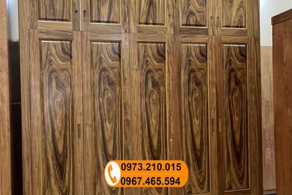 tủ quần áo 5 cánh kịch trần TG18