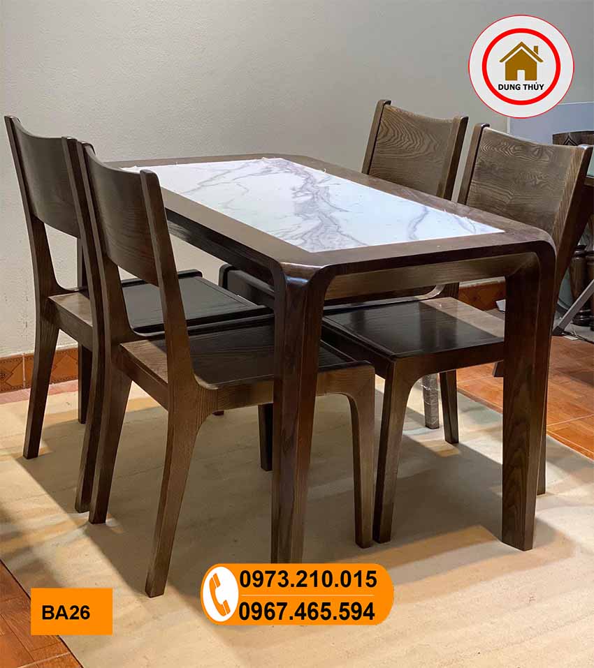 Kinh nghiệm chọn mua bộ ghế ăn cho phòng bếp