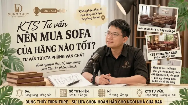 Nên mua sofa của hãng nào tốt
