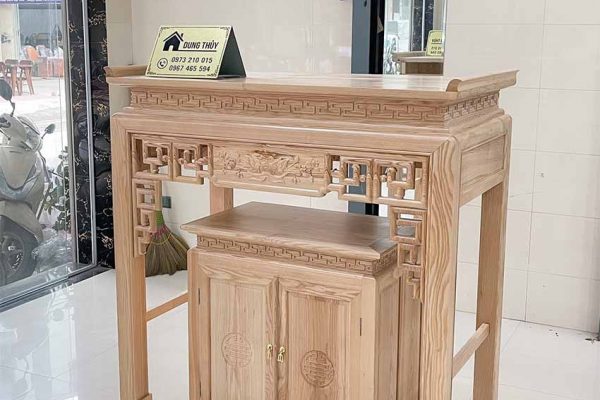 Bàn thờ gỗ tự nhiên