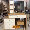 Bàn trang điểm 3 ô 3 ngăn kéo gỗ công nghiệp BTD14