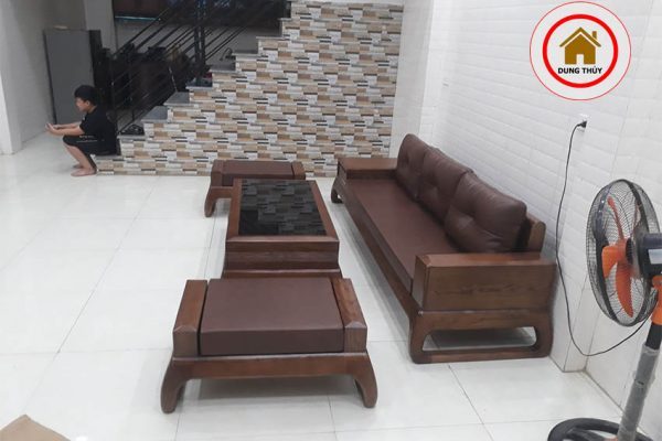 bàn ghế sofa phòng khách chung cư nhỏ