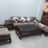 bàn ghế sofa gỗ phòng khách chung cư nhỏ