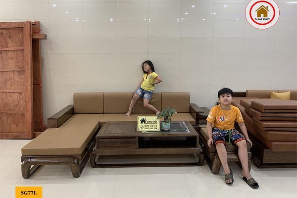 sofa góc chữ L đùi gà SG77L
