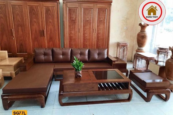 sofa góc chữ L đùi gà SG77L