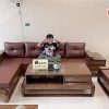 Bộ ghế sofa đùi gà gỗ sồi Nga SG77