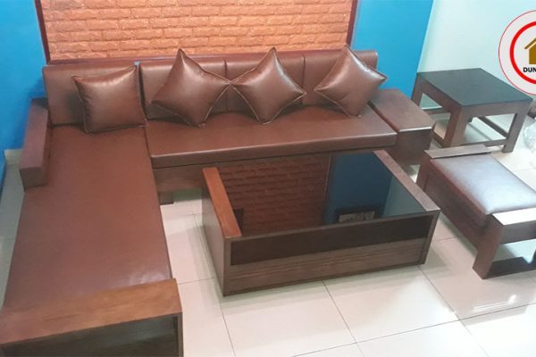 bộ sofa ngăn kéo vát lục lăng SG22