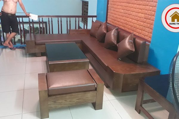 bộ sofa ngăn kéo vát lục lăng SG22