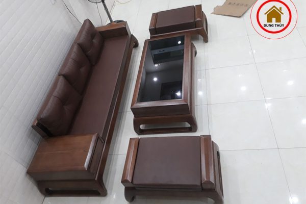 bàn ghế sofa phòng khách chung cư nhỏ