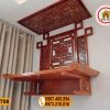 bàn thờ treo tường gỗ hương đá BT08