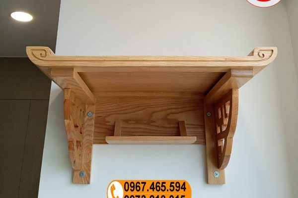 mẫu tủ thờ gỗ cho chung cư