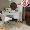 bàn trang điểm gỗ sồi TD15