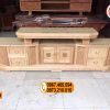Kệ tivi 6 ngăn kéo dạng vát kiểu cổ gỗ sồi Nga KT21