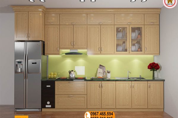 Những kiểu tủ bếp gỗ mới nhất