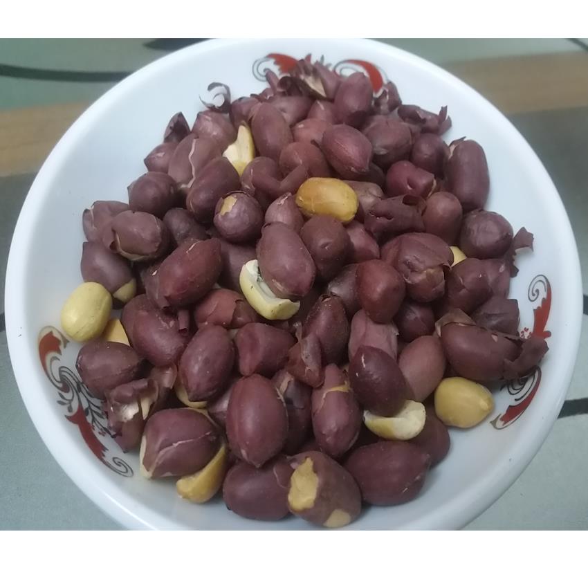 lạc rang húng lìu