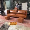Ghế salon đi văng bọc da SL06
