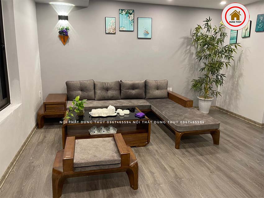 sofa gỗ Quảng Ninh
