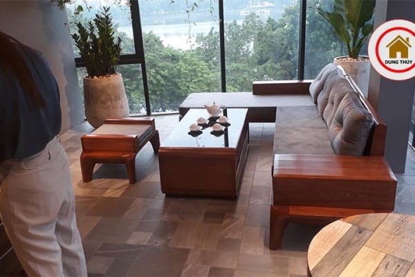 sofa gỗ Đống Đa