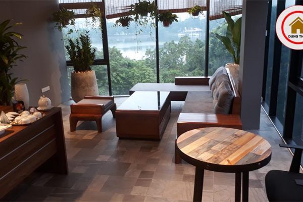 sofa gỗ Đống Đa