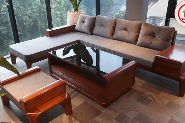 sofa gỗ Lê Duẩn
