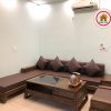 sofa góc chữ L chân choãi
