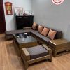 sofa góc chữ L gỗ sồi Nga